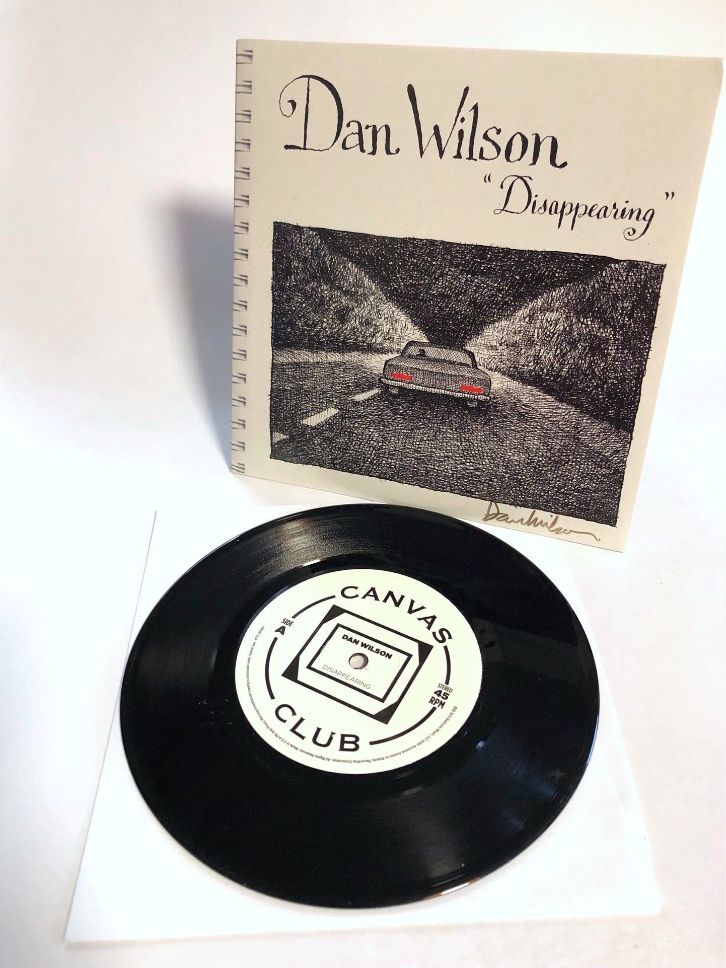 *NEW* Dan Wilson - Disappearing 7-Inch Vinyl (Autographed)