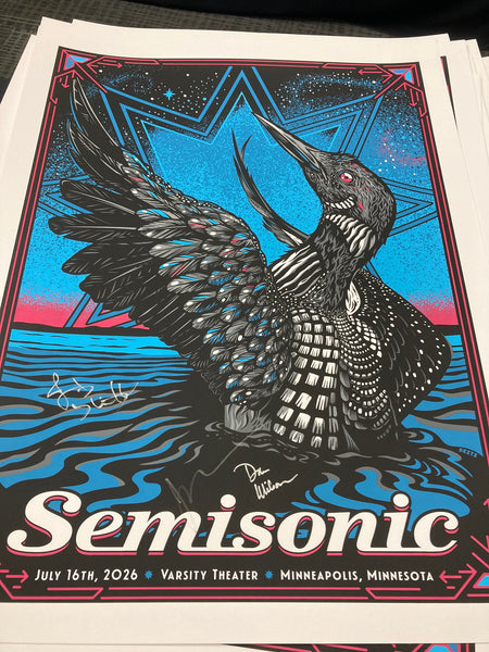 Semisonic @ Varsity Theater Poster (autographed)