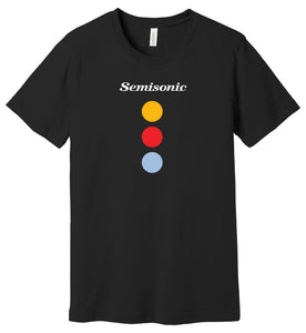 Semisonic Black Classic Logo Tee - Unisex/Men's