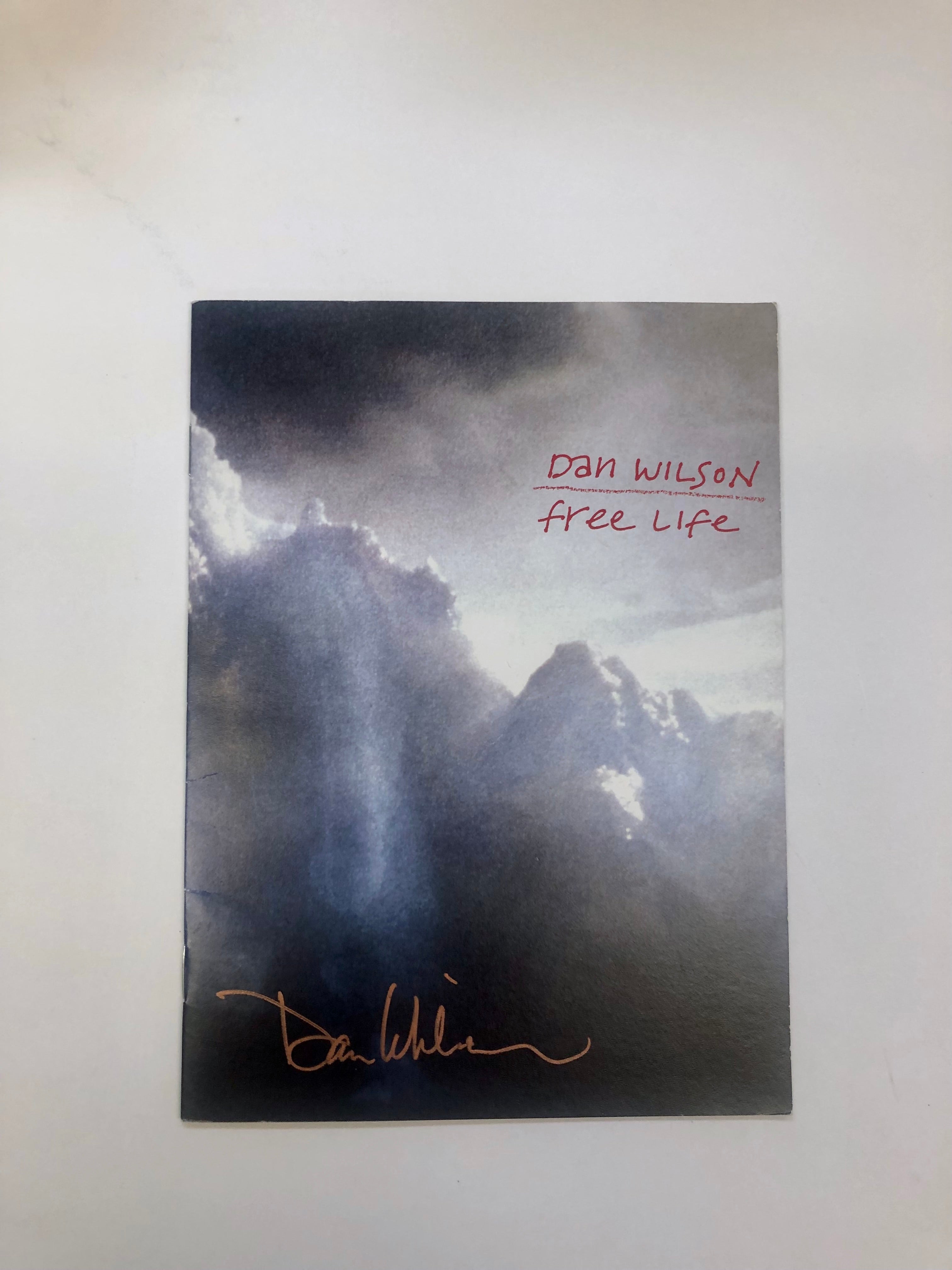 Dan Wilson - Free Life Lyric Booklet (Autographed)