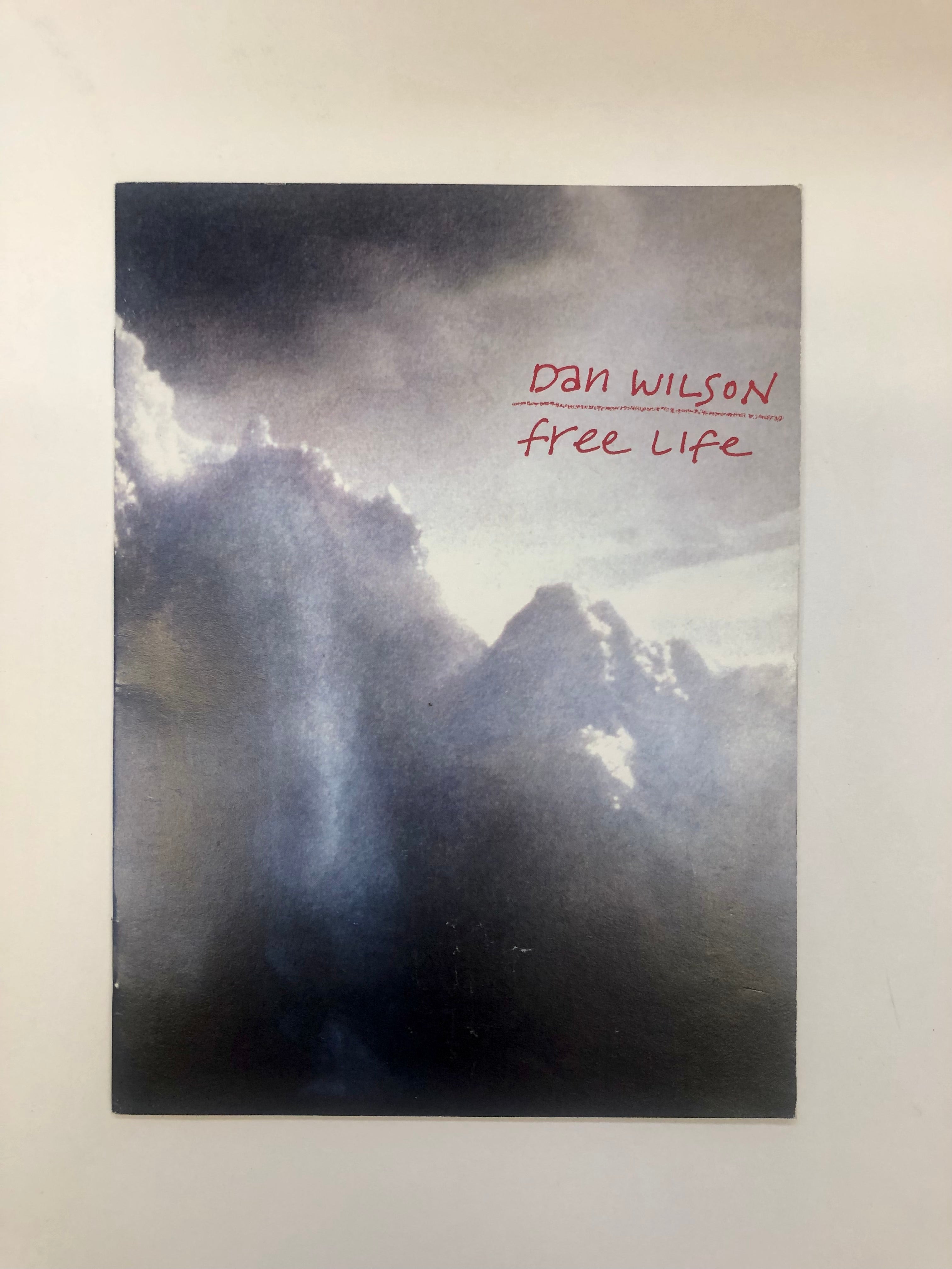 Dan Wilson - Free Life Lyric Booklet