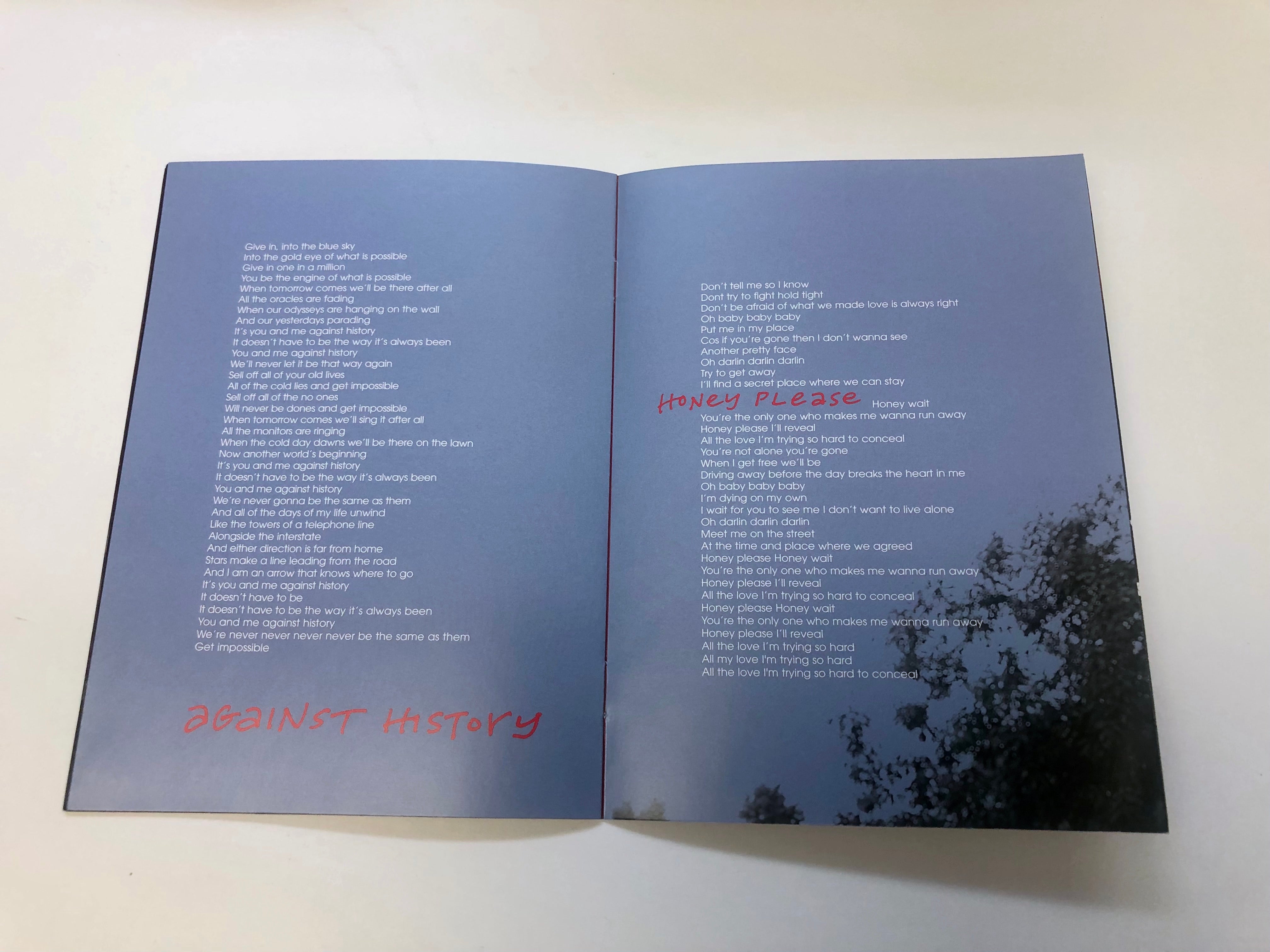Dan Wilson - Free Life Lyric Booklet (Autographed)