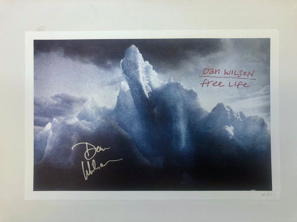 *NEW* Dan Wilson - Free Life Poster (Autographed)