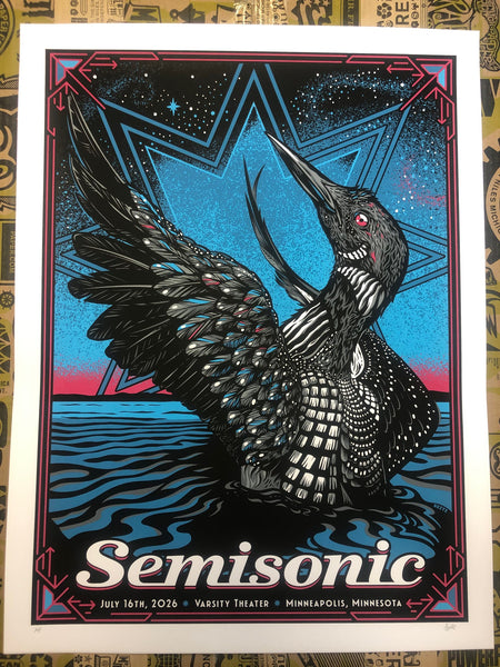 Semisonic @ Varsity Theater Poster (autographed)