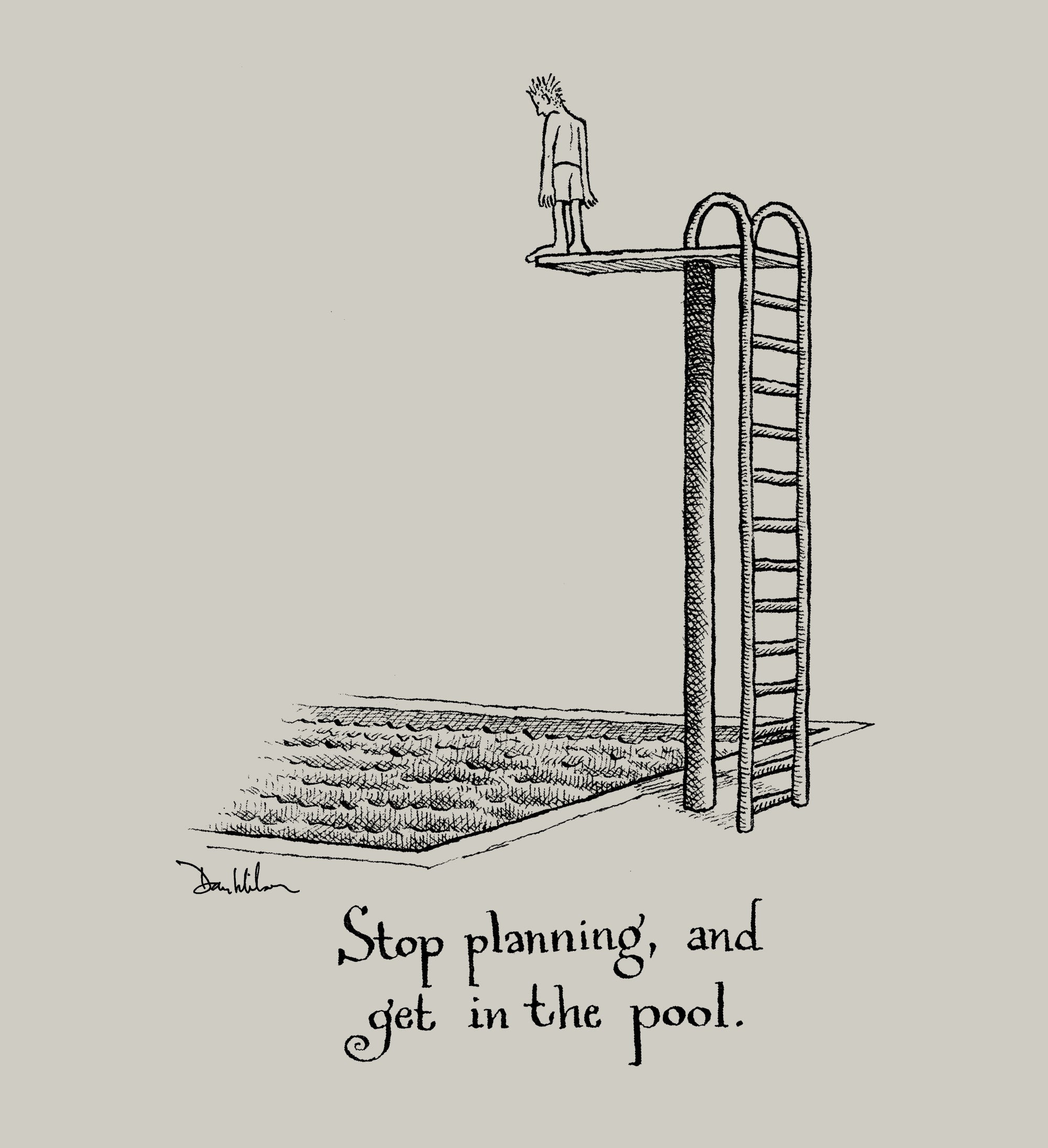 Get In The Pool Tee - Unisex/Mens