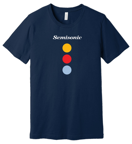 Navy Classic Logo Tee - Unisex/Men's