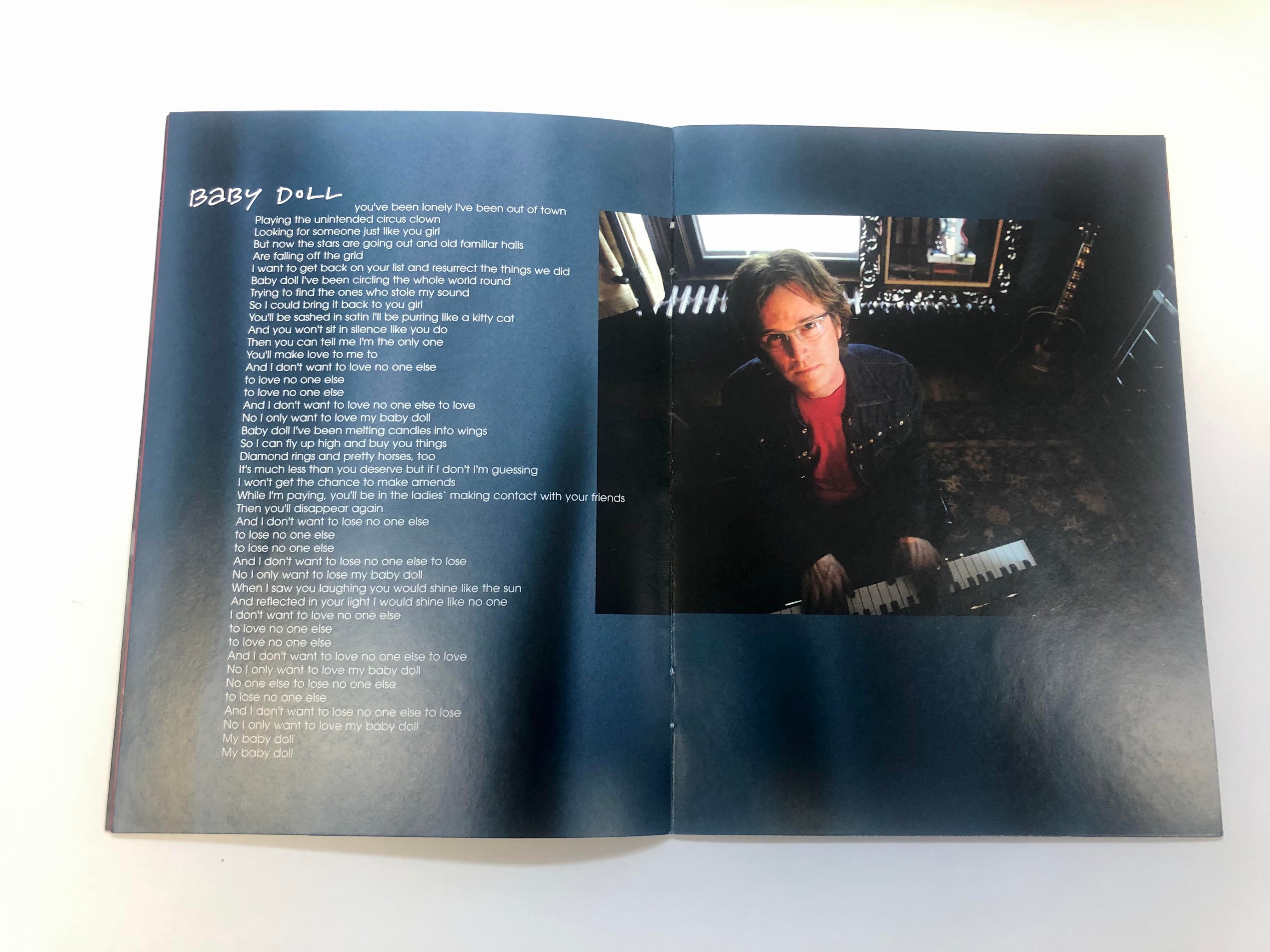Dan Wilson - Free Life Lyric Booklet (Autographed)
