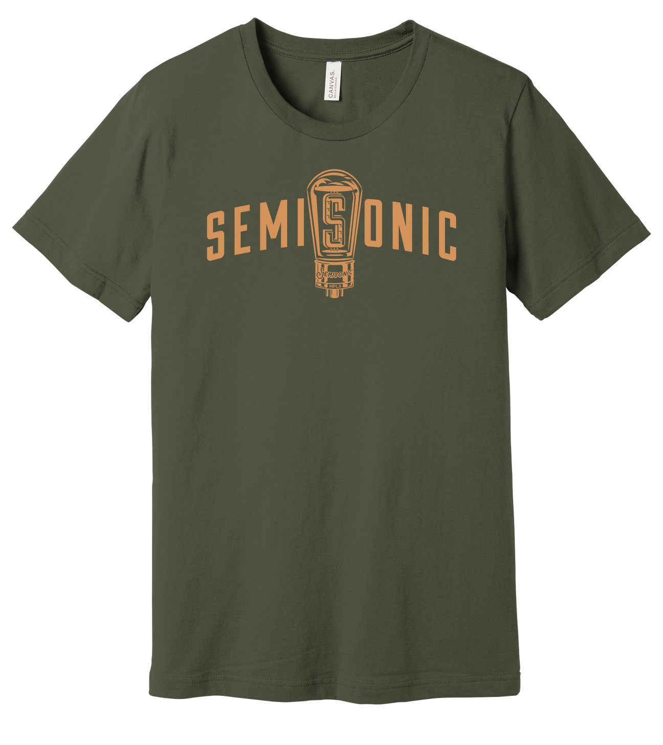 Semisonic Tube Tee Unisex/Men's Green Dan Wilson Merchandise